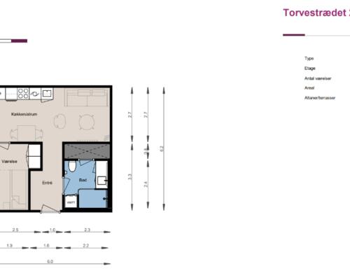 2 værelses lejlighed i Skovlunde