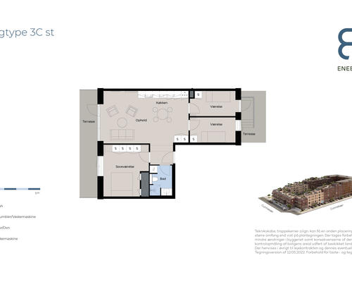 4 værelses lejlighed i Rødovre