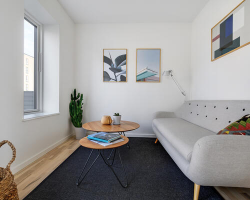 Stort 4-værelses rækkehus på Marshalls Alle