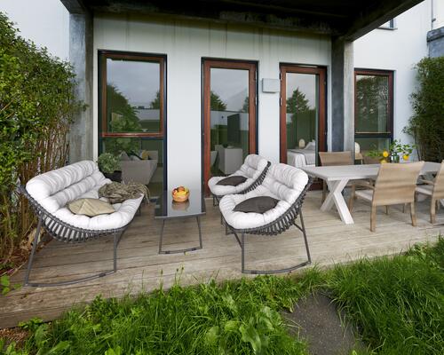 Eftertragtet 3-værelses lejlighed i Lystrup med terrasse og lille have