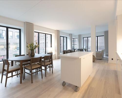 4 værelses lejlighed i København V