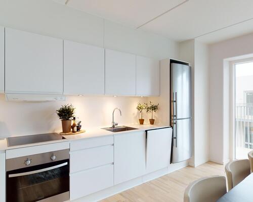 Lys og rummelig 3-værelses lejlighed i Filippahaven