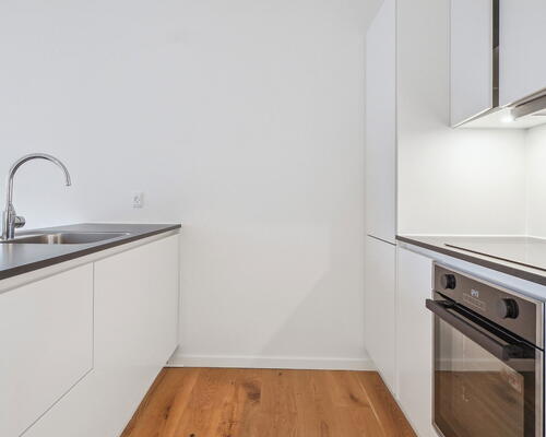 Moderne og velindrettet 2-lejlighed med køkken-alrum og terrasse - Ingen bindingsperiode!