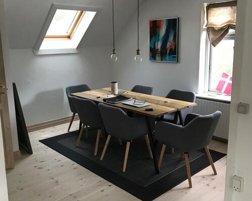 Flot og velholdt lejlighed i hyggelige omgivelser