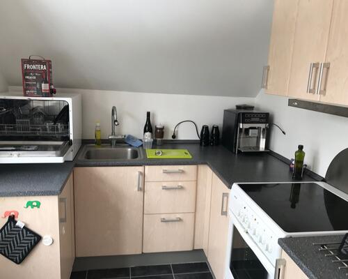 Flot og velholdt lejlighed i hyggelige omgivelser