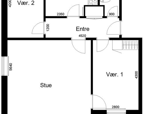 3 værelses lejlighed i Nordborg