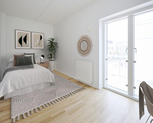 Perfekt delelejlighed for tre venner i Aarhus C