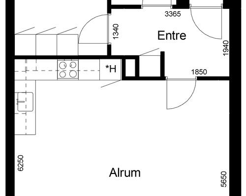 2 værelses lejlighed i Agerskov
