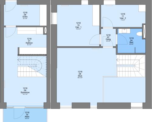 3 værelses lejlighed i Ringkøbing