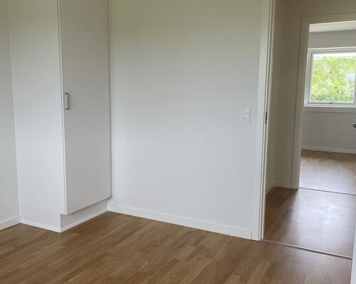 Rækkehus med egen have og parkering