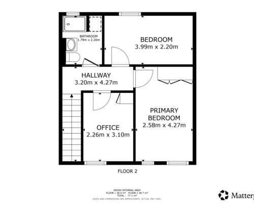 2 værelses hus i Kongens Lyngby