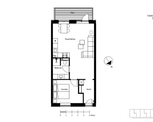 Moderne boliger i Tækkerhusene, Hillerød: Elevator og privat altan. Perfekt beliggenhed ved både natur og by liv