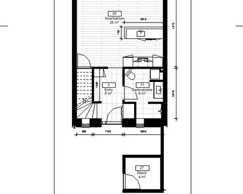 4 værelses lejlighed i Vestbjerg