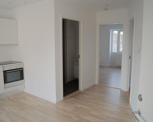 Flot 2-værelses lejlighed i Aarhus midtby