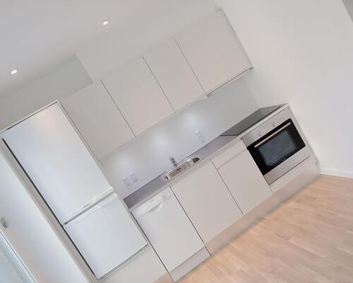 Flot 2-værelses lejlighed i Aarhus midtby