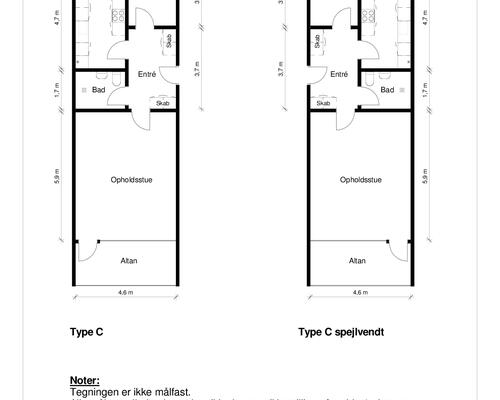 2 værelses lejlighed i Aalborg Øst