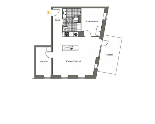 3 værelses lejlighed i Aalborg SV