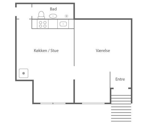 God 2'er ved Stjernepladsen tæt på Uni