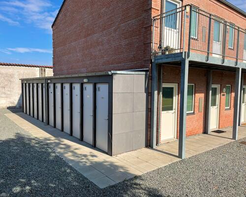 Moderne 1-værelses lejlighed med terrasse i Odense C