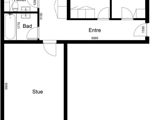 3 værelses lejlighed i Nørre Aaby