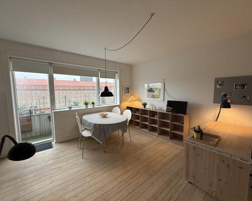 1 værelses lejlighed i København N
