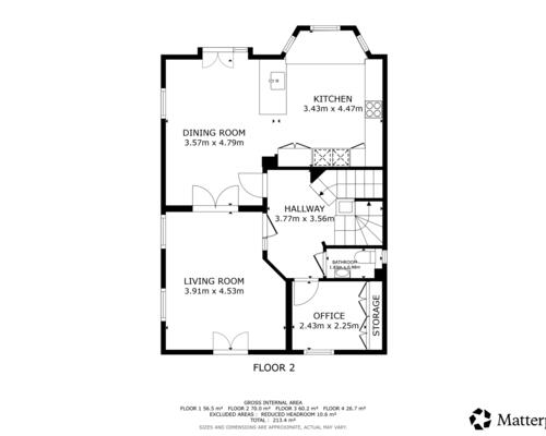 5 værelses hus i København S