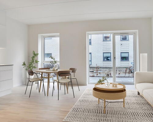 Teglværkskanten - Rummelig og lyst 4-værelses Rækkehus med egen terrasse