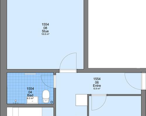 2 værelses lejlighed i Frederikshavn
