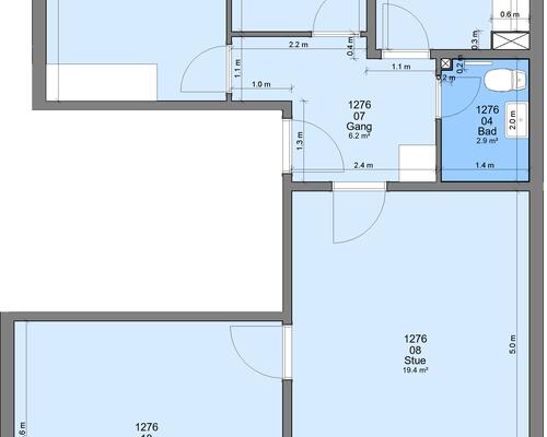 4 værelses lejlighed i Randers NØ