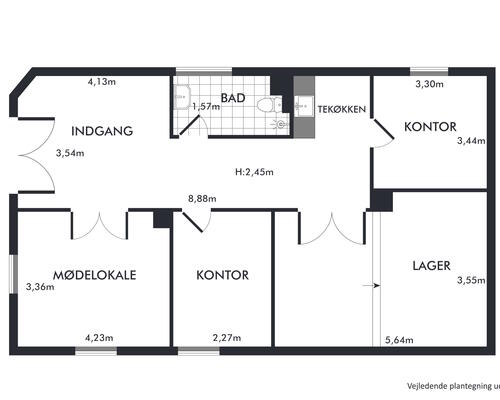 5 værelses lejlighed i Horsens