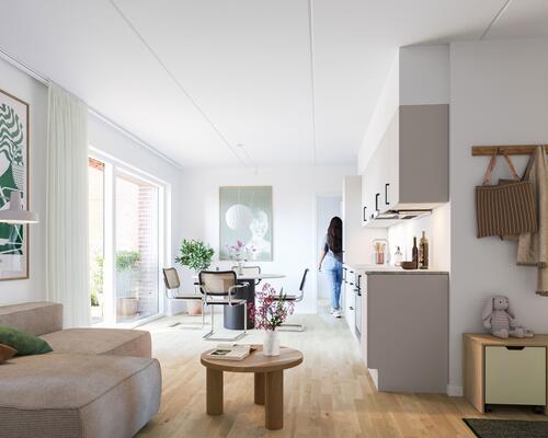 4 værelses lejlighed på Svend Aagesens Alle i Hvidovre udlejes