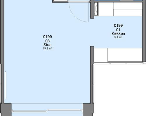 4 værelses lejlighed i Ringsted