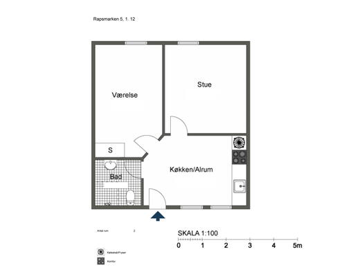 2 værelses lejlighed omgivet af skøn naturKUN 1 MÅNEDS DEPOSITUM