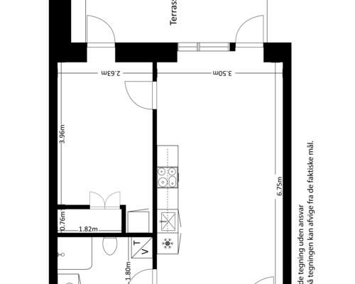 2 værelses lejlighed i Risskov