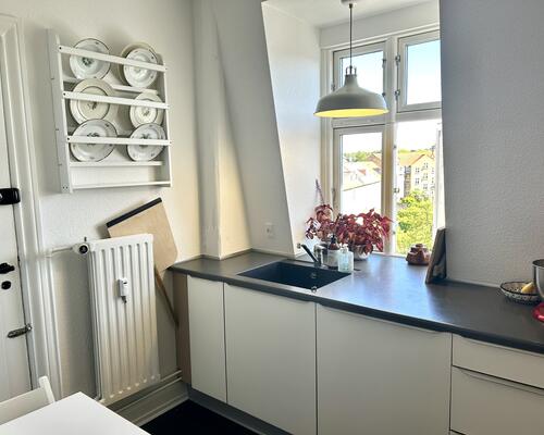 Lys og hyggelig 2-værelses lejlighed tæt på Østre Anlæg