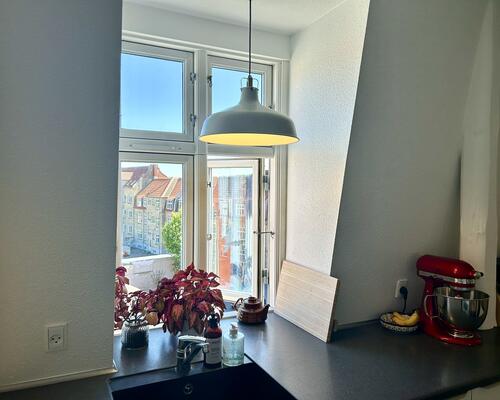 Lys og hyggelig 2-værelses lejlighed tæt på Østre Anlæg