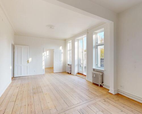 3 værelses lejlighed i Charlottenlund