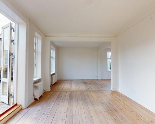 3 værelses lejlighed i Charlottenlund