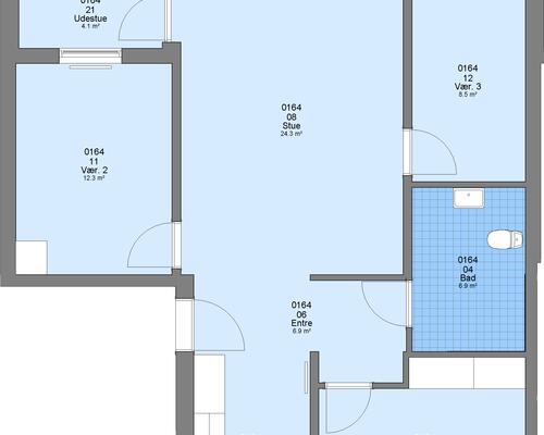 Klar til indflytning 01.10.2025