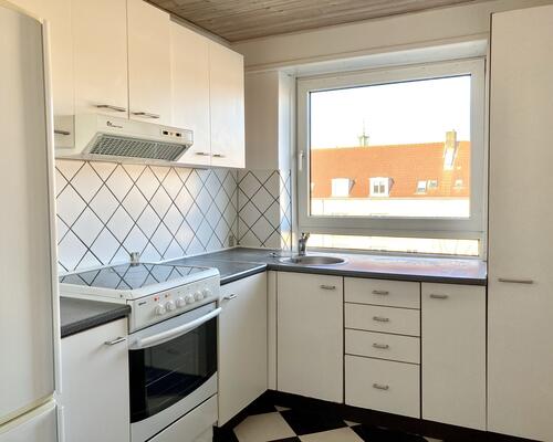 Hyggelig 3-værelses lejlighed i roligt kvarter