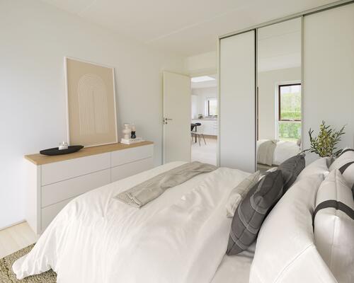 Eftertragtet 3-værelses rækkehus i Viby med egen have