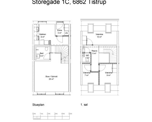 4 værelses lejlighed i Tistrup