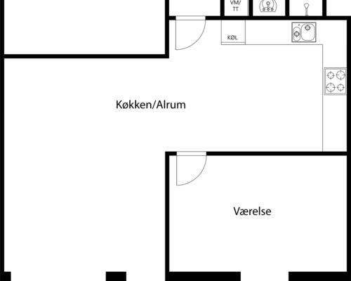 3 værelses hus i Vejle Øst