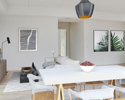 Kun 2 måneders depositum. Delevenlig stor 3-værelses lejlighed med altan