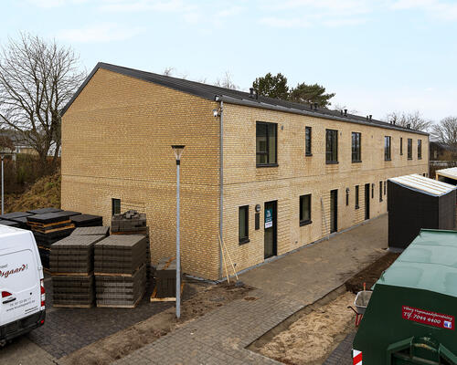 Nyopført Rækkehus til leje i Gistrup