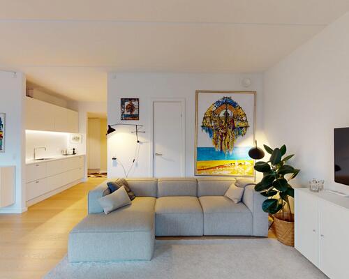 4 værelses lejlighed i Nordhavn