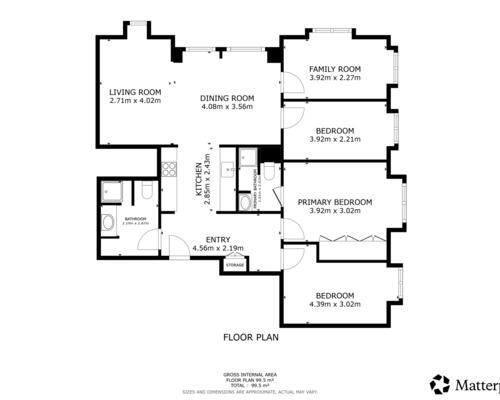 4 værelses lejlighed i Nordhavn