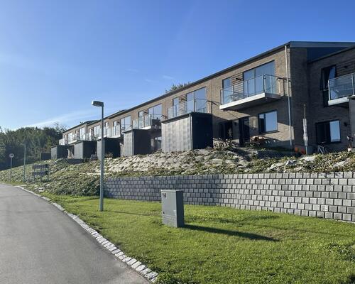 Skønt rækkehus med havkig i Troense