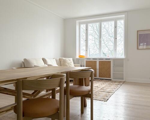 Flot møbleret lejlighed direkte til Søerne