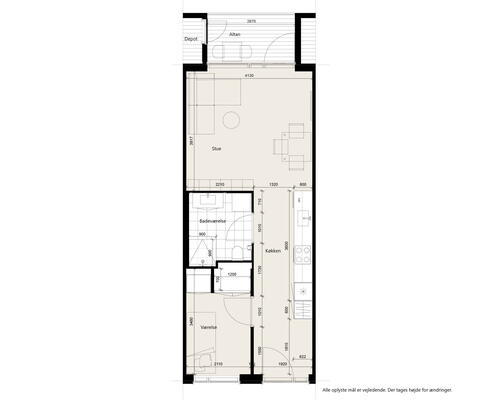 2-værelses lejlighed i en ejendom med stærkt fællesskab! - KUN 2 MÅNEDERS DEPOSITUM!